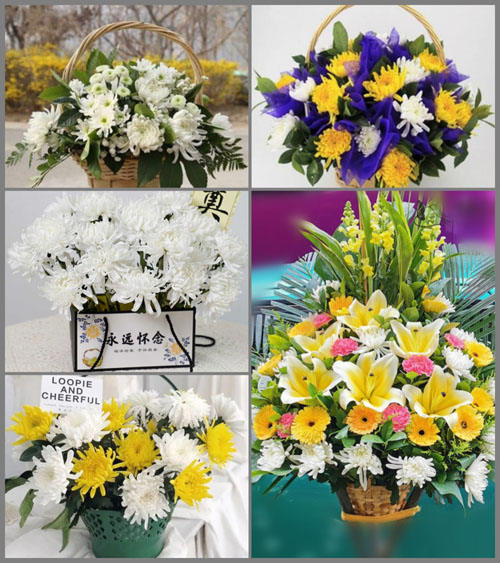 云南曲靖陆良县大莫古镇挪岩村白事提篮配送